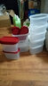 特百惠（Tupperware）保鲜盒 mm干货储藏盒套装 塑料密封盒厨房五谷杂粮收纳盒 椭圆2号 1.1L 单件装 实拍图
