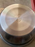 S-Star304不锈钢盆厨房储物器皿家用和面大号加深加厚套装洗菜篮淘米筛 30cm304不锈钢 实拍图