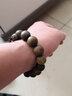 一生一木 绿檀木手串男士女士款绿檀佛珠手链盘珠檀木念珠天然香味木料木质把玩木珠女男手珠生日礼物女生男 15mmX15颗 男女款 实拍图