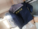 宏安途工作服棉袄棉衣工装男劳保服防风反光条冬季工程服活里活面棉服 灰色+藏蓝上衣 175/XL 实拍图