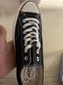 匡威（Converse）【滔搏运动】匡威男鞋女鞋低帮帆布鞋复古系带硫化鞋情侣款黑色 162058C 43 实拍图