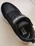 Skechers斯凯奇自营儿童运动鞋男大童跑步鞋轻便减震魔术贴童鞋405104L 实拍图