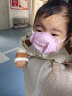 袋鼠医生儿童口罩3d立体婴幼儿0-6个月宝宝口罩6-12月粉色10支防花粉飞沫 实拍图