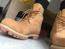 添柏岚（Timberland）踢不烂大黄靴男户外休闲经典牛皮防水马丁靴 10061 小麦色 8/41.5 实拍图