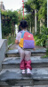 SHUKIKU儿童书包小学生中学生书包男女生大容量休闲背包双肩包珊瑚粉L码 实拍图