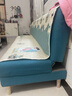 斐思莱乐可折叠沙发床两用小户型沙发卧室客厅布艺沙发办公室小沙发休闲 湖蓝色【加厚海绵加宽】 1.8米3人位 实拍图