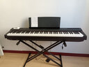 雅马哈电钢琴P125AB智能电子钢琴88键重锤成人初学者便携式入门P115升级 P125AB黑+单踏板+双管X架 实拍图