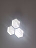 博勒宁灯饰（boleninglamps）LED客厅卧室吸顶灯改造灯板长条灯芯双色三色配驱动 可选带遥控 31cm（6W×4条）24W 三色变光（不带遥控） 实拍图