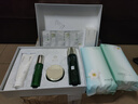 栖花里护肤品套装洋甘菊套盒苜蓿白茶花妍花萃金盏花灵芝补水保湿提亮 灵芝修颜亮肤四件套+洗脸巾2包 实拍图
