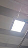 20×20方灯吸顶灯嵌入式led灯卫生间开孔17cm18×18 厨房面板灯 18w白光开孔（200-210mm） 实拍图