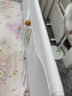 M-CASTLE婴儿床围栏宝宝床上防摔护栏儿童床边防掉床挡板防夹伤无缝防窒息 山岩 单面装 2.0米 实拍图
