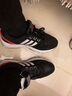 阿迪达斯 （adidas）男鞋 2025秋季新款健身训练鞋室内运动低帮透气缓震跑步鞋子男 IH3158/黑/白/树脂黄/建议拍大一码 40 实拍图
