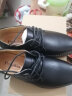 波图蕾斯皮鞋男士时尚舒适系带正装商务休闲鞋英伦风板鞋男 1181 黑色 39 实拍图