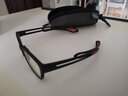 贝尔莎（bertha）篮球近视眼镜运动打足球户外骑行运动型眼镜框护目可配近视眼睛男 黑红色1.60防紫外线防蓝光镜片 实拍图