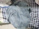 爱洛斯汀堡牛仔外套男春秋上衣服男装休闲夹克衫ins潮牌夹克男工装棒球服男 【G13蓝色】 L 【100-120斤】 实拍图