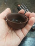 一砂一砾看清楚这是单只价格  小口品茗杯 60cc 宜兴紫砂壶杯 功夫小茶杯 实拍图
