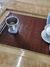 素臻（SUZHEN）茶具茶道配件 茶盘垫餐垫 茶帘 竹席 竹帘竹垫茶垫隔热过滤垫茶席 大号竹编茶席30*40 实拍图