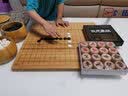 双元 围棋套装 361颗大号仿玉棋子实木围象棋盘五子棋带入门围棋书 楠竹低盖+仿玉棋子+2cm楠竹盘围象 实拍图