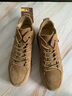 Jeep【加绒可选】吉普休闲皮鞋男秋冬保暖工装鞋户外低帮靴子男棉鞋 沙色 255/41(此款41码=运动鞋42码） 实拍图
