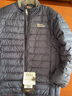 ALPINT MOUNTAIN轻薄立领羽绒服男款保暖轻量外套冬季登山防风御寒灰鸭绒 【城际系列】男士藏青 3XL 实拍图