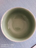 涵青堂青瓷餐具家用米饭碗哥窑创意冰裂纹罗汉碗 龙泉陶瓷纯色稀饭碗 弟窑梅子青5英寸10个 实拍图