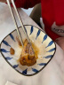摩登主妇日式小菜碟子调味碟蘸酱料碟小吃碟酱油醋碟盘子家用餐具 1个花语碗 实拍图