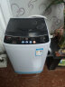 志高（CHIGO）洗衣机 全自动波轮洗衣机小 大容量洗烘一体 热烘干 智能洗脱一体 风干桶自洁 6.5公斤【蓝光洗涤+不锈钢内桶】 实拍图