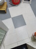 雪中送毯浴室防滑垫家用淋浴洗澡厕所卫生间防滑地垫隔水防水疏水脚垫满铺 灰白配 加厚款30CM*30CM/片(20片装) 实拍图