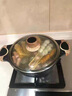 新家谊 麦饭石汤锅不粘锅 少油烟家用双耳炖锅蒸锅 电磁炉燃气灶通用清汤锅煮汤锅 24cm麦饭石汤锅（2-6人） 实拍图