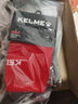 KELME/卡尔美儿童高筒足球袜过膝学生比赛训练毛巾底加厚防滑长筒袜子 红色-幼儿款（27-32） 实拍图