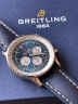 百年灵（BREITLING）航空计时B01计时腕表46极光蓝瑞士自动机械手表男款AB0127211C1X1 晒单实拍图