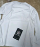 Foss Phil潮牌T恤男秋冬季纯色百搭纯棉长袖卫衣休闲上衣打底FPCT6白色XL 实拍图