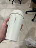 乐扣乐扣（LOCK&LOCK）元气保温杯不锈钢一键式弹跳盖咖啡杯车载商务杯子【年会福利】 米色 400ml 实拍图