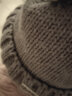 檞寄生 毛线帽子女冬天学生韩版猫耳朵甜美可爱加厚保暖针织帽 灰色 晒单实拍图
