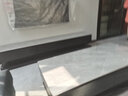 朵乐唯 岩板茶几电视柜组合简约现代北欧大理石火烧石黑色客厅家具套装 1.4米茶几+电视柜 实拍图