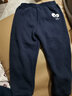 贝贝怡儿童加绒裤秋冬季男宝宝休闲运动裤秋装保暖长裤男童裤子 牛仔蓝(K2450) 90 实拍图