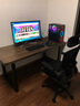 晶耀（JINGYAO）实木会议桌长桌简约长方形工作台电脑桌椅组合大板桌家用写字书桌 支持定制(非商品价格) 实拍图