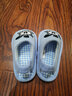 巴布豆儿童拖鞋春秋男童布拖鞋宝宝拖鞋吸汗居家鞋子婴幼儿空调拖防滑 70003浅蓝 22 内长13cm 适合脚长12-12.5cm 实拍图