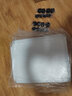 乐活时光简易鞋架多层组装膜片防尘魔片鞋柜金属支架宿舍家用玄关收纳柜 白色单排6层-透明门 实拍图