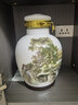 瓷小奴（CIXIAONU） 景德镇陶瓷酒坛酒瓶酒壶密封仿古酒坛酒具酿酒罐10斤20斤50斤 10斤山水无孔 实拍图