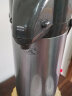 五月花 气压式热水瓶家用保温壶大容量玻璃内胆保温瓶开水瓶暖壶热水壶 深灰色2500ml 实拍图