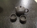 御壶茗香 宜兴紫砂壶原矿纯全手工黑泥西施泡茶壶茶具套装 光素款 实拍图