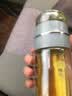 富光茶水分离玻璃杯大容量男士双层泡茶杯耐高温办公便携水杯高硼硅女 灰色290ml【双层高硼硅】礼盒装 实拍图