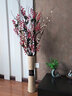 MZXM假花仿真花摆设客厅红浆.果落地式插花干花花束欧式装饰花艺摆件 A款-【红浆果大银柳】不含瓶 实拍图