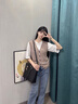NINE WEST包包女款2025年最新款大容量托特包女士斜挎包情人节礼物送女友 黑色【精美礼盒】 实拍图