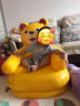 INTEX充气沙发儿童座椅宝宝便携式安全靠背坐椅凳子小孩室内户外椅子 小熊款【关注商品 送脚泵】 实拍图