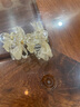 松窗梦语亚克力发卡ab面蝴蝶结刘海夹侧边夹精致百搭发夹4.5cm小号抓夹 香槟色蝴蝶结抓夹【2个装】 实拍图