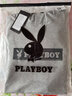 花花公子（PLAYBOY）长袖t恤男秋冬款2025新款休闲圆领加绒卫衣男士潮流韩版保暖上衣 白色 L 实拍图