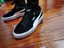 彪马 PUMA 女子 基础系列 PUMA Smash Platform v2 SD 运动 休闲鞋 373037 04黑色-彪马白 38码 UK5码 实拍图