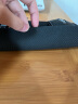 镭拓（Rantopad） H1mini橡胶布面便携笔记本电脑办公鼠标垫 小号 黑色 凑单 实拍图